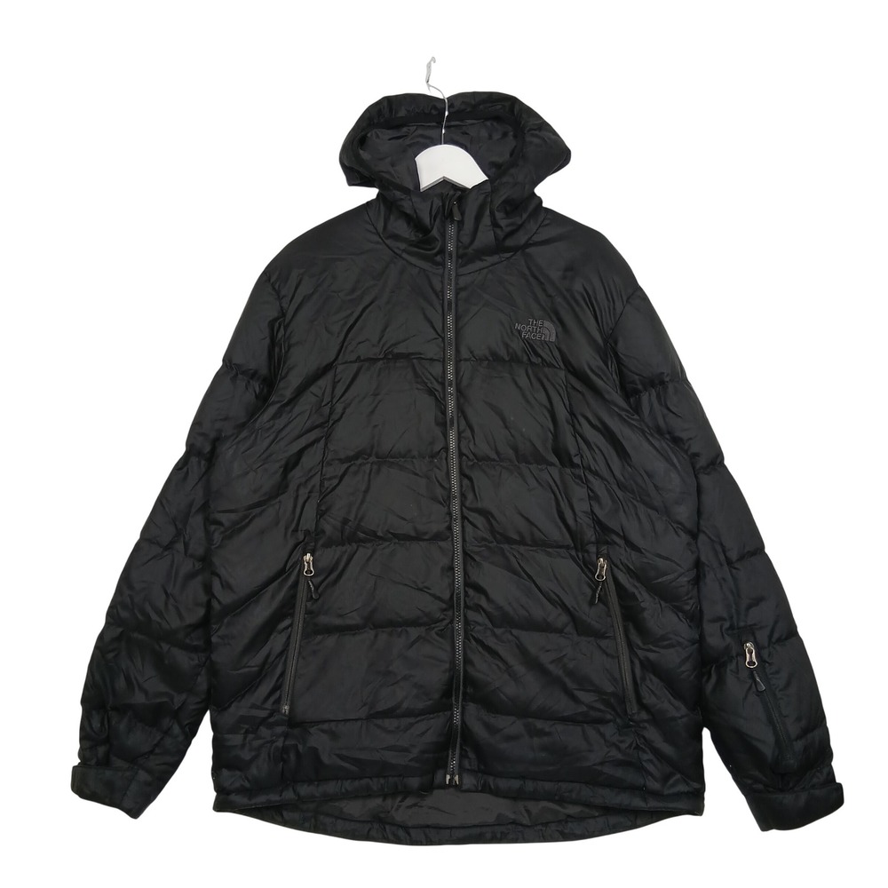 The North Face Hooded Insulated Puffer Jacket Black Men's L